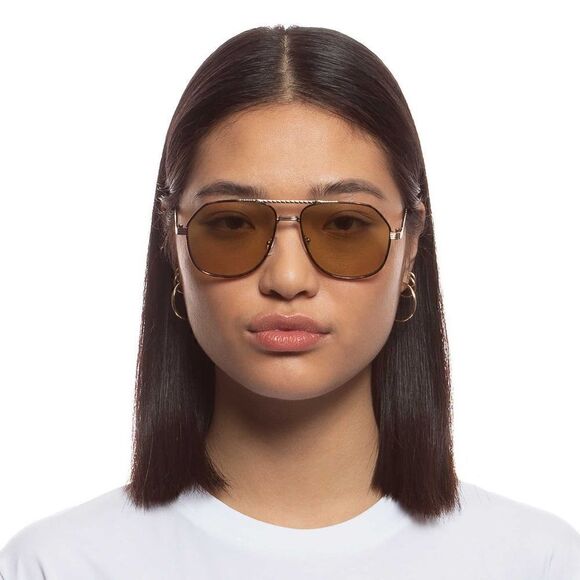Aire NEW Cosmos - Bright Gold Khaki Tint Sunglasses - Picture 4 of 7
